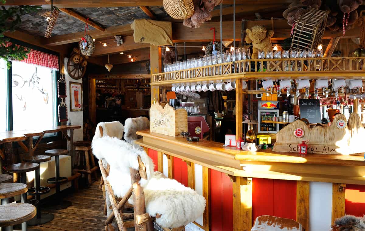 Bar der Schörgialm
